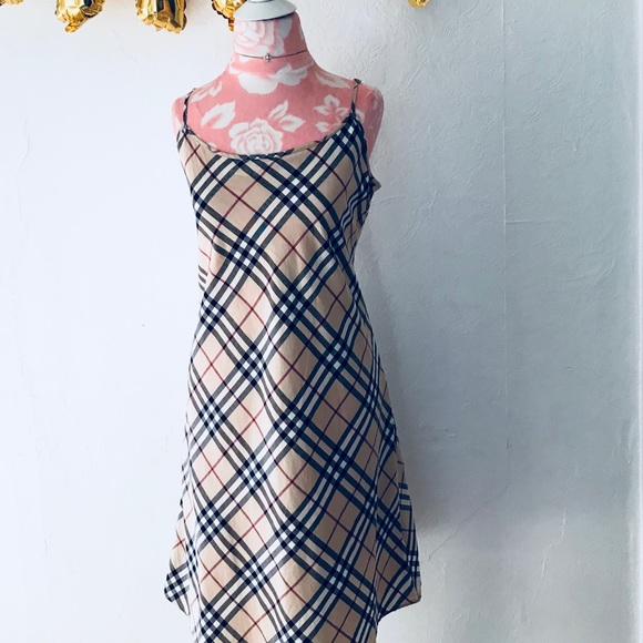 burberry slip dress
